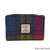 MCS-CB5004-MCS2001-BLUE PINK CHECK Colour Ladies Handwoven Harris Tweed Zip Purse Scottishwebstore.com