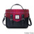 Harris Tweed Mini Calton Satchel Fuchsia Tartan ScottishWebstore.com