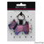 MCS-CB1801-TRT073-PASTEL PINK Colour Scottie Terrier Harris Tweed Keyring Scottishwebstore.com
