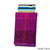 MCS-CB2412-HA222B2-PURPLE CHECK Colour Harris Tweed Pop Up Card Holder Scottishwebstore.com