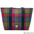 MCS-CB2104-MCS2001-BLUE PINK CHECK Colour Handcrafted Harris Tweed Tote Bag Scottishwebstore.com