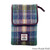 MCS-CB2201-MCS2204-GREEN PURPLE PLAID Colour Handcrafted Harris Tweed Crossbody Bag Scottishwebstore.com