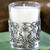 6133 Pewter Claddagh Designed Candle Holder With Vanilla Scented Candle ExclusivelyIrish.com