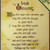 Irish Blessing Nostalgia Metal Sign 21x15cm Close Up ExclusivelyIrish.com