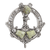 Rhodium Plated Connemara Marble Tara Brooch ExclusivelyIrish.com Rhodium Plated Connemara Marble Tara Brooch ExclusivelyIrish.com