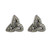 Sterling Silver Trinity Knot Marcasite Earrings ExclusivelyIrish.com Sterling Silver Trinity Knot Marcasite Earrings ExclusivelyIrish.com