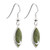 Rhodium Plated Connemara Marble Droplet Drop Earrings ExclusivelyIrish.com Rhodium Plated Connemara Marble Droplet Drop Earrings ExclusivelyIrish.com