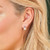 Silver Fresh Water Pearl Trinity Knot Stud Earrings ExclusivelyIrish.com Silver Fresh Water Pearl Trinity Knot Stud Earrings ExclusivelyIrish.com