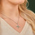 Silver Connemara Marble St. Brigid’s Cross Pendant ExclusivelyIrish.com