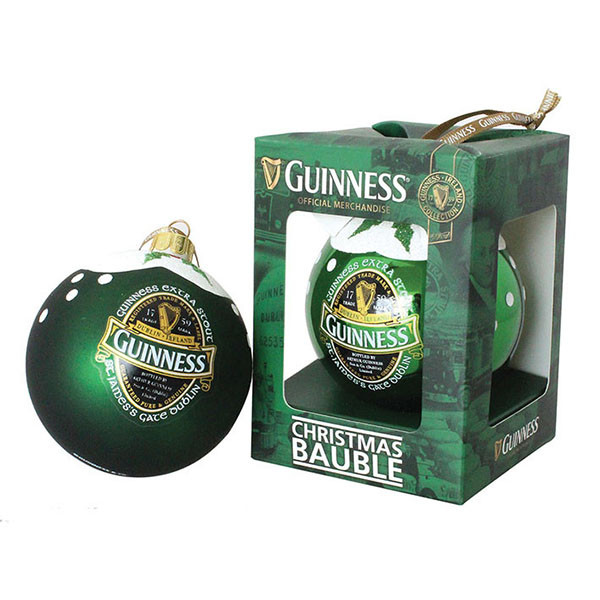 Boule De Noël Guinness Toucan - Décoration Officielle Pour Sapin, Cadeau Original Pour Amateurs De Bière
