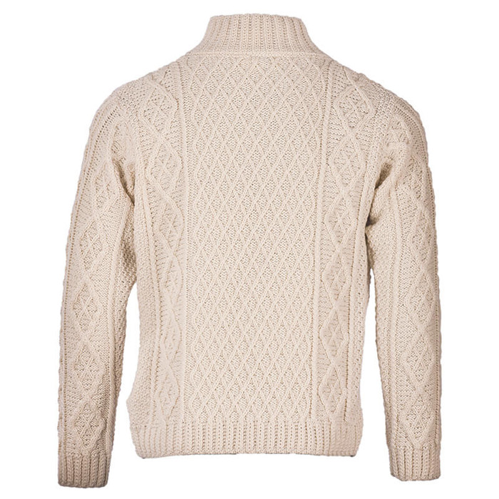 Men's Sweater with Button Collar | ExclusivelyIrish.com