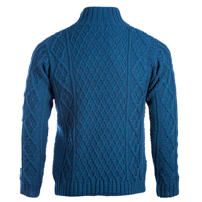 Men's Sweater with Button Collar | ExclusivelyIrish.com