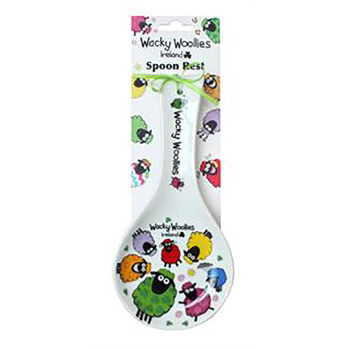 Ceramic Wacky Woollies Spoon Rest ExclusivelyIrish.com