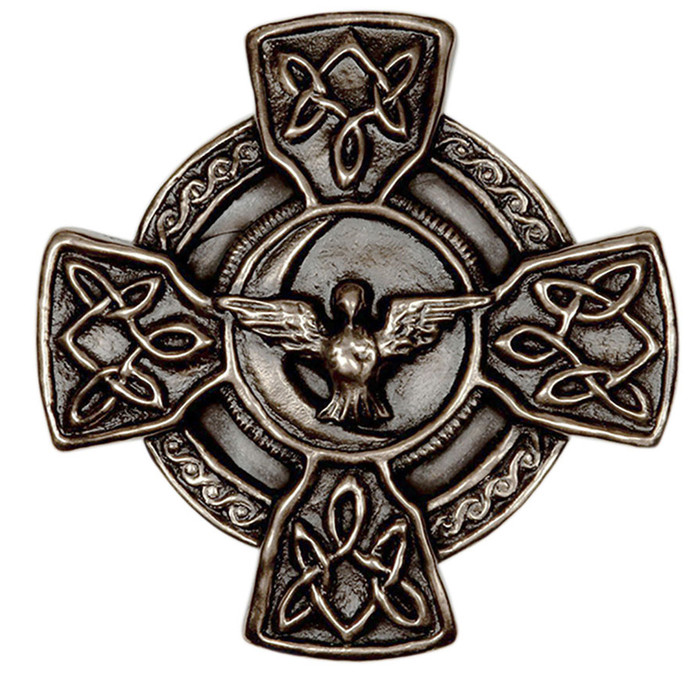 Celtic Cross and Peace Prayer Bronzed Wall Plaque Close Up ExclusivelyIrish.com Celtic Cross and Peace Prayer Bronzed Wall Plaque Close Up ExclusivelyIrish.com