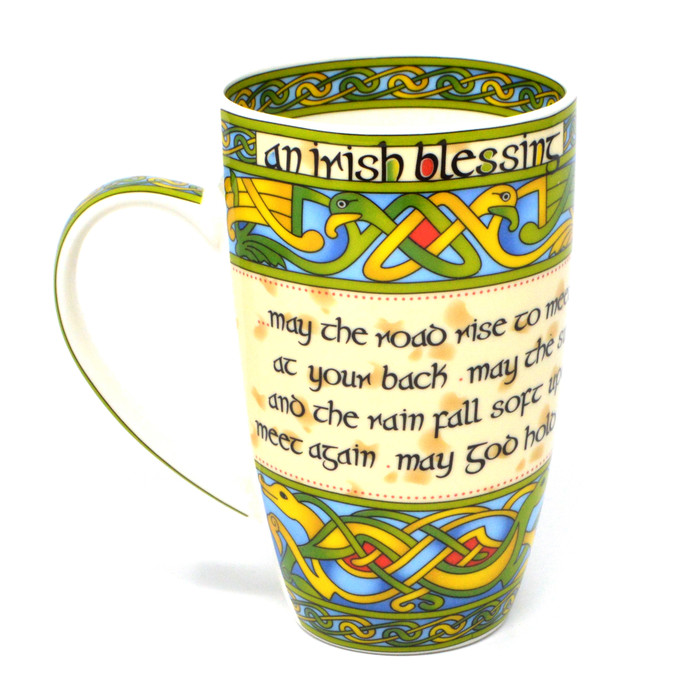 Irish Blessing Mug – Irish Weave ExclusivelyIrish.com