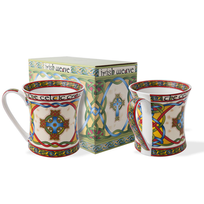 Royal Tara Irish Weave Mugs