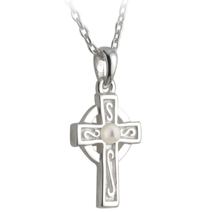 Communion Cross Pendant ExclusivelyIrish.com