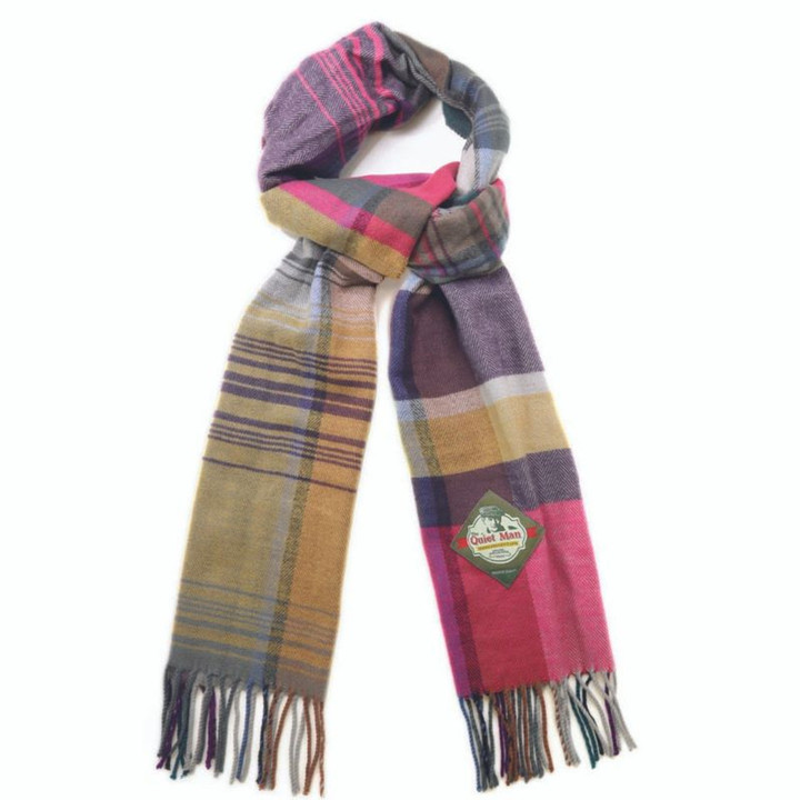 Men's Multicolored Plaid Scarf  ScottisWebstore.com