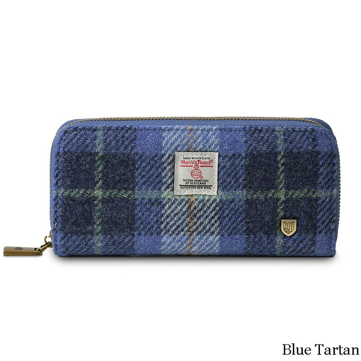 Ladies Harris Tweed Long Wallet