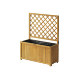 Wooden Trellis Box