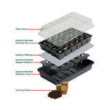 Ultimate 24 Cell Self Watering Seed Success Kit (Complete With 24 Growing Pellets)