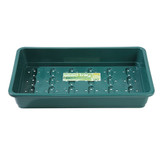 Standard Seed Tray Green With Holes