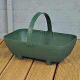 Large Trug Planter Green