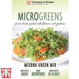 Microgreens Mizuna 'Green Mix'