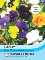 Pansy Clear Crystal Mixed