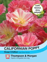 Californian Poppy Rose Chiffon