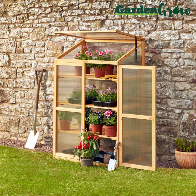 3 Tier Wooden Grow Station