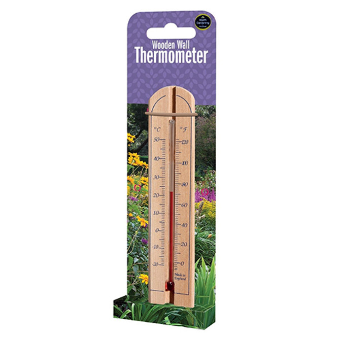 Wooden Wall Thermometer