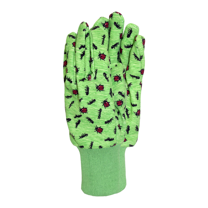 Cotton Grip lady bug Glove