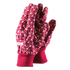 Cotton Grip Red Gloves Medium