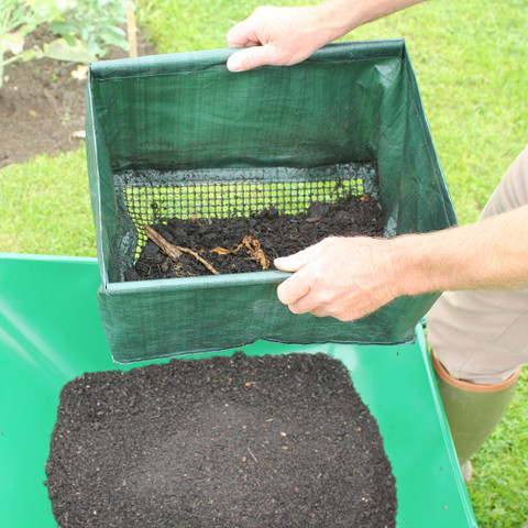 DIY Compost Sifter Shaker - YouTube