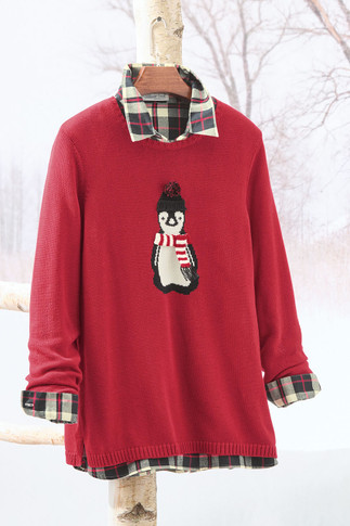 Polar Penguin Sweater