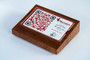 Rosewood Large QR Holder