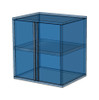 Saber 9-Piece Blue Garage Cabinet Set (901866)