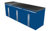 4-Piece Blue Garage Cabinet Set (4024)