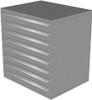 Base 8 Drawer (Silver)