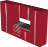 Saber 7-Piece Red Garage Cabinet Set (7002)