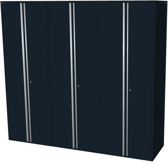 3-Piece Black Garage Cabinet Set (301080)