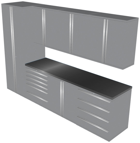 Saber 8008 garage cabinet set