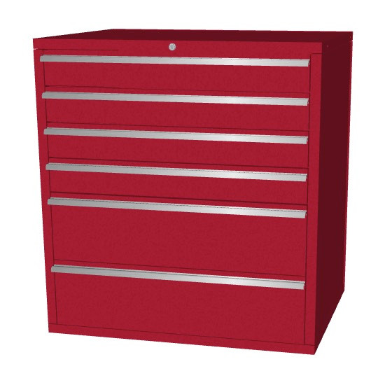 Saber Cabinets 6 Drawer Base
