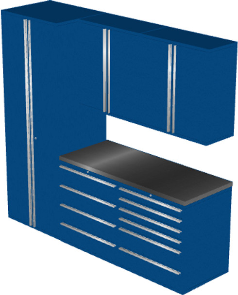 6-Piece Blue Garage Cabinet Set (6006)