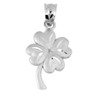 Clover Leaf Silver Pendant