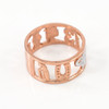 Two-tone Rose Gold Lucky Ring