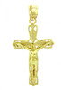 Yellow Gold Crucifix Pendant - The Forgiveness Crucifix