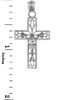 Sterling Silver Crucifix Pendant Necklace - The Trust Crucifix