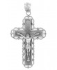 Sterling Silver Crucifix Pendant Necklace- The Belief Crucifix